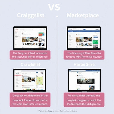 Comparative analysis of Craigslist and Facebook Marketplace